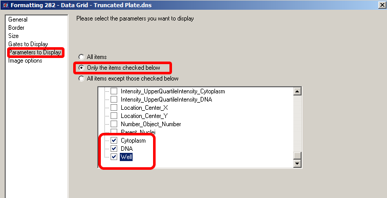 图T28.47 Configuring Parameters to Display (设置要显示的参数)